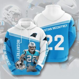 Christian Mccaffrey No 22 With Carolina Panthers 3D Hoodie For Men For Women All Over Printed Hoodie Shirt 2020 - 7f136de27f78