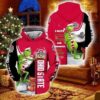 Christmas Grinch Ohio State Buckeyes 3D Hoodie All Over Print - a93f0308b1bf