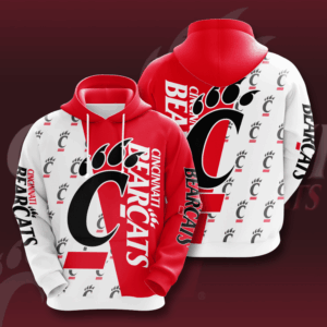 Cincinnati Bearcats 3D Hoodie - 1e0ddcf61852