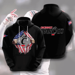Cincinnati Bearcats 3D Hoodie - 5b8543f6dca5