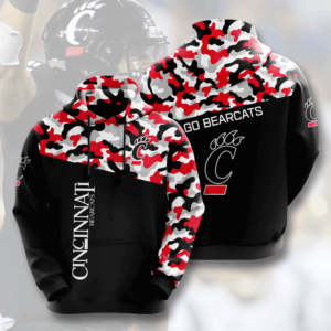 Cincinnati Bearcats 3D Hoodie - f07a32e4b602