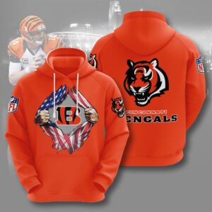Cincinnati Bengals 3D Hoodie - 2f958a444f62