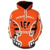 Cincinnati Bengals 3D Hoodie Sweatshirt For Fans Men Women All Over Printed Hoodie - d1bcc850fb72