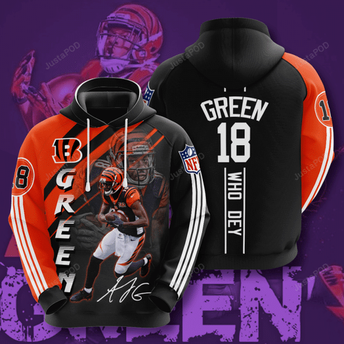 Cincinnati Bengals A.J. Green 3D Hoodie For Men For Women - 5b02cf1ab993 Cincinnati Bengals A.J. Green 3D Hoodie For Men For Women - 5b02cf1ab993