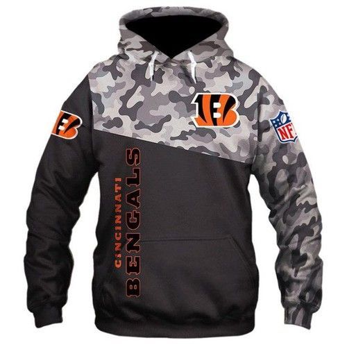 Cincinnati Bengals Camo Pullover And Zippered Hoodies Custom 3d Graphic Printed 3d Hoodie For Men For Women - 14ed3b7ea4fc Cincinnati Bengals Camo Pullover And Zippered Hoodies Custom 3d Graphic Printed 3d Hoodie For Men For Women - 14ed3b7ea4fc