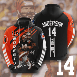 Cincinnati Bengals Ken Anderson 3D Hoodie For Men For Women All Over Printed Hoodie - 688bfad05363