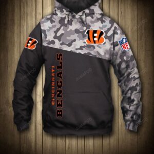 Cincinnati Bengals NFL Men and Women 3D Hoodie Cincinnati Bengals NFL 3D Shirt Cincinnati Bengals 3D All Over Printed Hoodie Shirt - 62aaa8b09976
