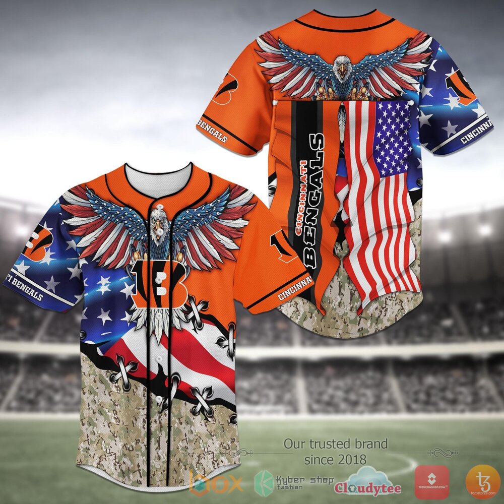 Cincinnati Bengals Nfl Baseball Jersey Shirt Cincinnati Bengals Nfl Baseball Jersey Shirt
