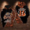 Cincinnati Bengals Nfl Football Tiger 3d Hoodie For Men For Women Cincinnati Bengals All Over Printed Hoodie. Cincinnati Bengals 3d Shirt - 2d22d8b7df3b