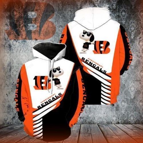 Cincinnati Bengals Snoopy Pullover And Zippered Hoodies Custom 3d Graphic Printed 3d Hoodie For Men For Women - 1c354716e95b Cincinnati Bengals Snoopy Pullover And Zippered Hoodies Custom 3d Graphic Printed 3d Hoodie For Men For Women - 1c354716e95b