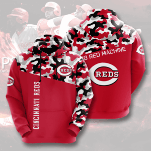 Cincinnati Reds 3D Hoodie - 99438a8e15e2