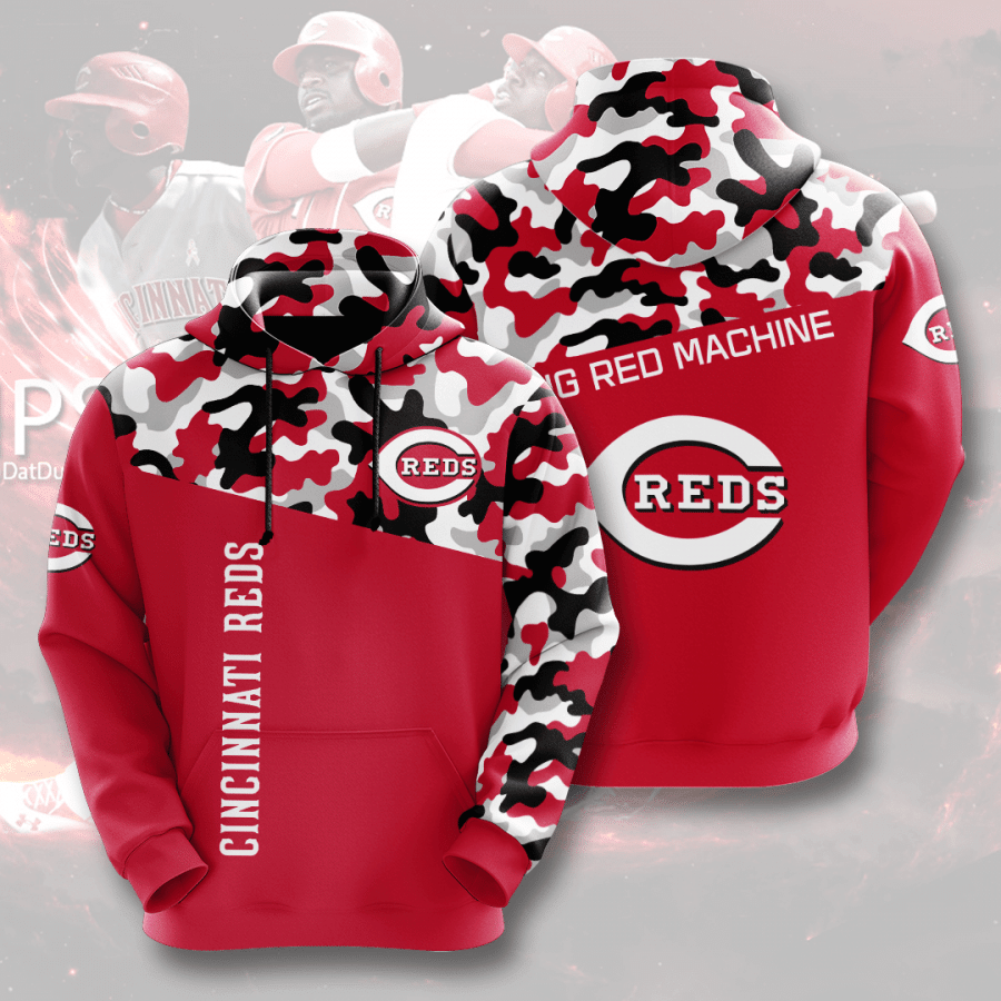 Cincinnati Reds 3D Hoodie - 99438a8e15e2 Cincinnati Reds 3D Hoodie - 99438a8e15e2
