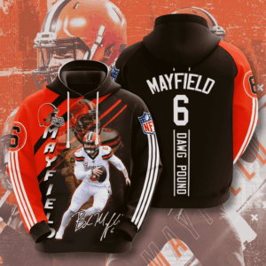Cleveland Browns 3D Hoodie - 3f366fdac0e2