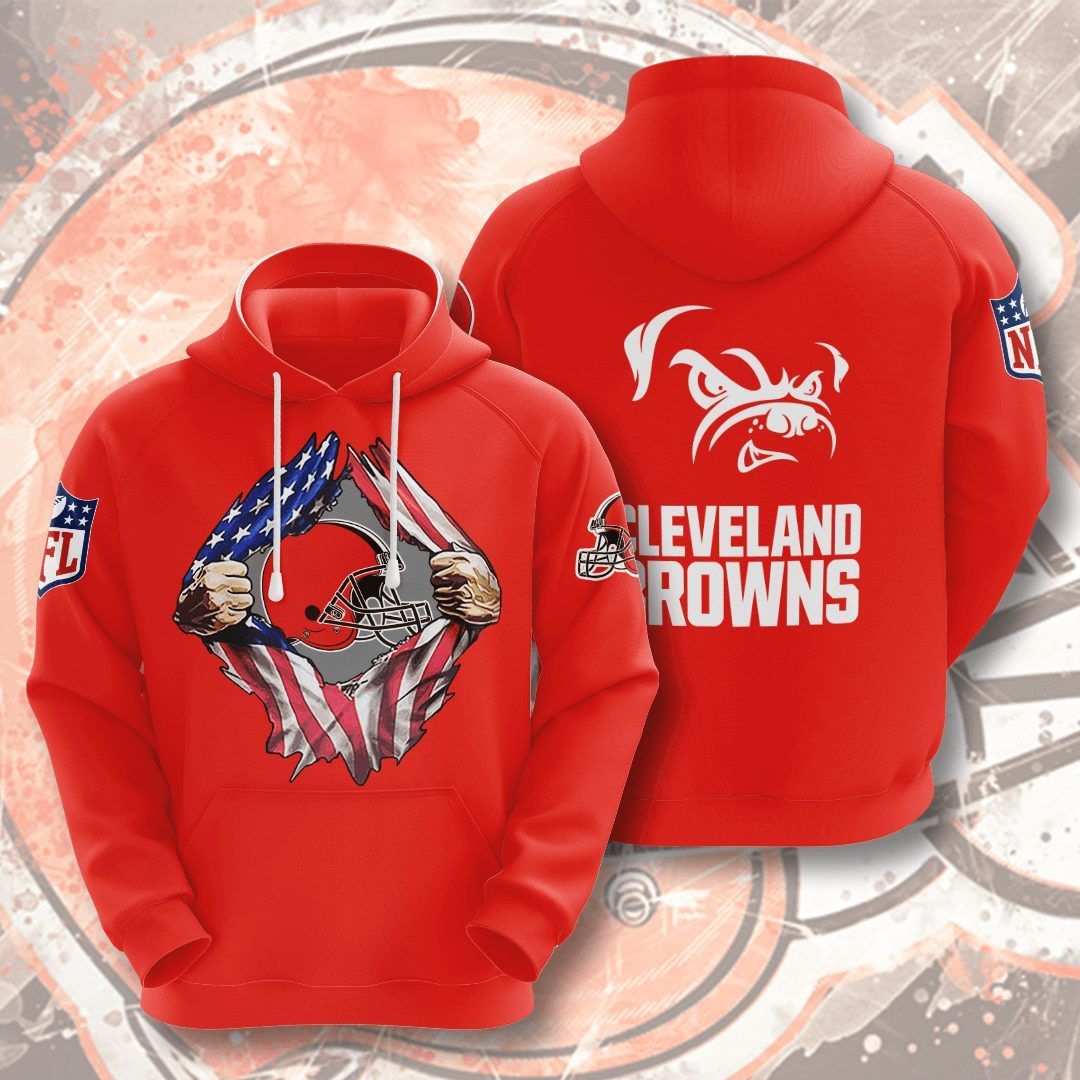 Cleveland Browns 3D Hoodie - 842a34abfc60 Cleveland Browns 3D Hoodie - 842a34abfc60
