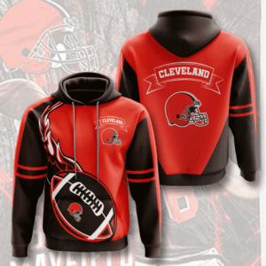 Cleveland Browns 3D Hoodie - c85ef7202af8