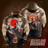 Cleveland Browns 3D Hoodie - eda7ea66a644