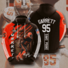 Cleveland Browns Myles Garrett 3D Hoodie Sweatshirt For Fans Men Women All Over Printed Hoodie - eeea29188816