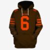 Cleveland Browns Ncaa Football Classic 3D Hoodie Sweatshirt For Fans Men Women Cleveland Browns All Over Printed Hoodie. Cleveland Browns 3D Full Printing Shirt - d056f279d2f8
