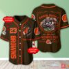 Cleveland Browns Nfl 3D Personalized Baseball Jersey Shirt