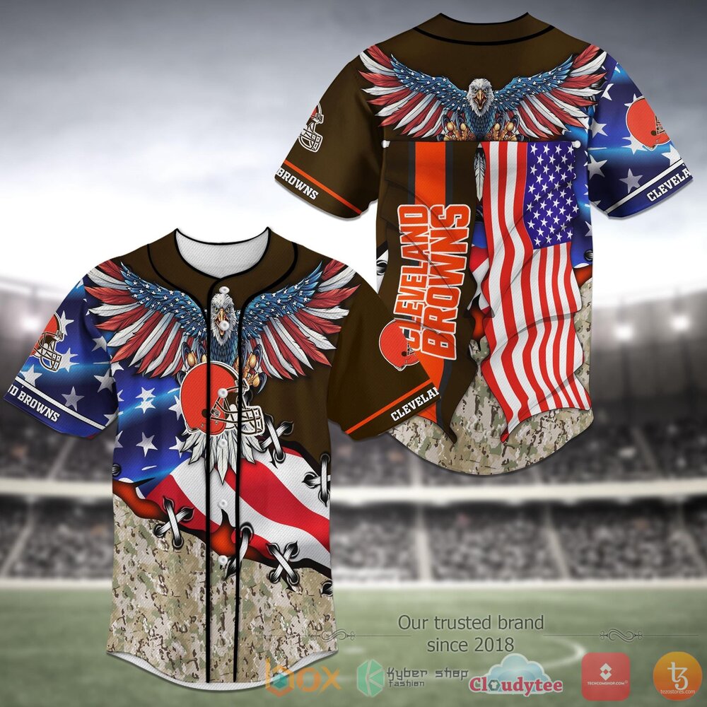 Cleveland Browns Nfl Baseball Jersey Shirt Cleveland Browns Nfl Baseball Jersey Shirt