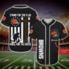 Cleveland Browns Nfl Custom Name Baseball Jersey