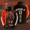 Cleveland Browns Odell Beckham Jr 3D Hoodie All Over Printed Hoodie - 5803f12e123a