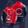 Cleveland Indians 3D Hoodie - 0eb100c1296f