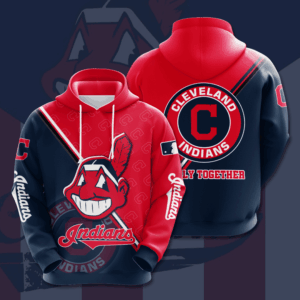 Cleveland Indians 3D Hoodie - 0eb100c1296f