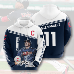 Cleveland Indians Jose Ramirez 3D Hoodie Sweatshirt For Fans Men Women All Over Printed Hoodie - 9ae3295b2a50