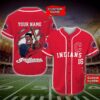 Cleveland Indians Mlb Personalized Baseball Jersey