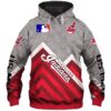 Cleveland Indians Pullover And Zippered Hoodies Custom 3D Cleveland Indians Graphic Printed 3D Hoodie All Over Print Hoodie For Men For Women - 98c9b3d8ba37