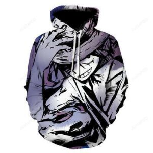 Cloudstyle One Piece Luffy Pullover And Zippered Hoodies Custom 3d One Piece Graphic Printed 3d Hoodie All Over Print Hoodie For Men For Women - 5451d531439a