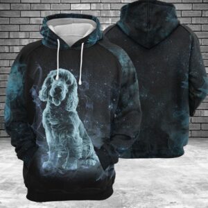 Cocker Spaniel Galaxy 3D Printed Hoodie/Zipper Hoodie - 89a9bf221eca