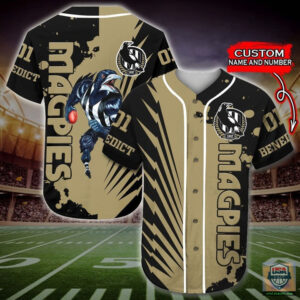 Collingwood Magpies Afl Personalized Baseball Jersey Shirt
