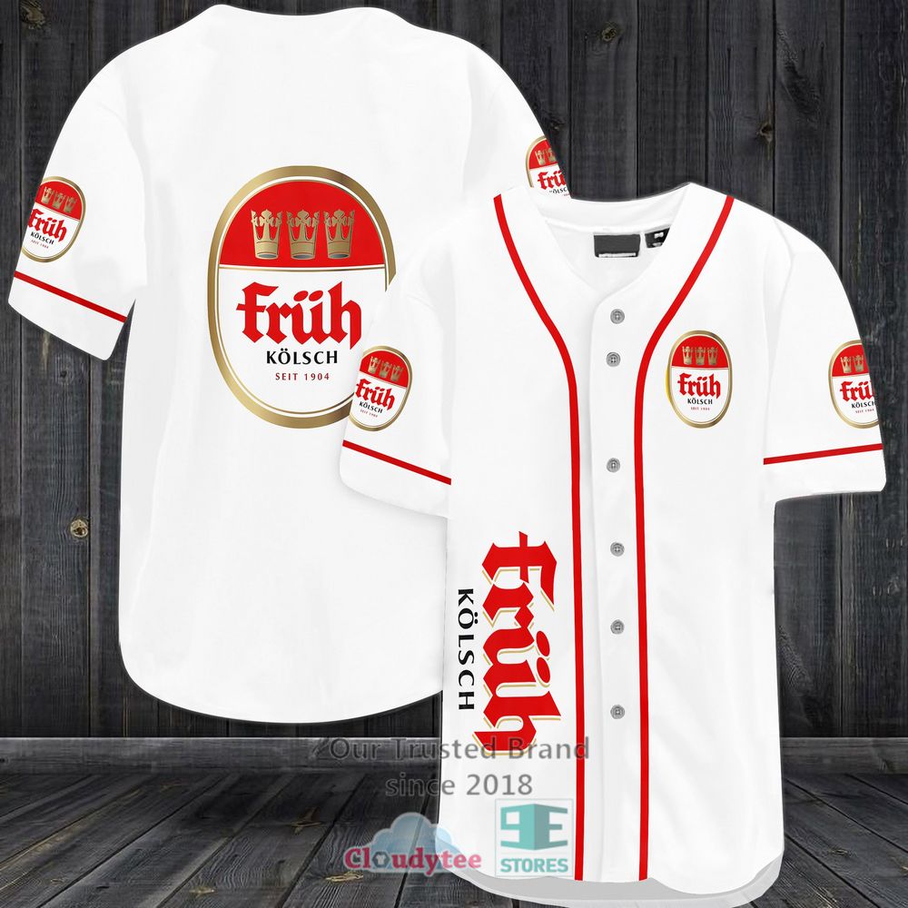 Colner Hofbrau Fruh Baseball Jersey Shirt Colner Hofbrau Fruh Baseball Jersey Shirt