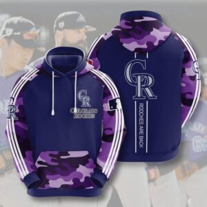 Colorado Rockies 3D Hoodie - d914c7597feb