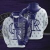Colorado Rockies 3D Hoodie - e64616e02f4a