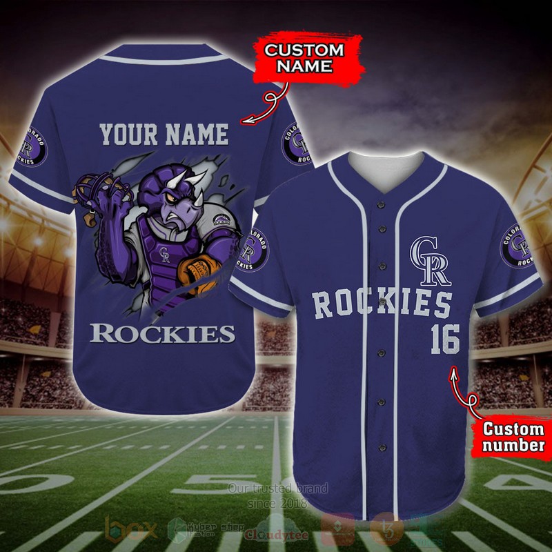 Colorado Rockies Mlb Personalized Baseball Jersey Colorado Rockies Mlb Personalized Baseball Jersey