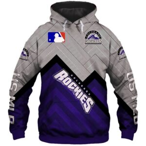 Colorado Rockies Pullover And Zippered Hoodies Custom 3D Graphic Printed 3D Hoodie All Over Print Hoodie For Men For Women - 23b5968e1fea