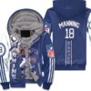 Colts Peyton Manning 3D Hoodie Unisex Fleece Hoodie - 777711c3a509