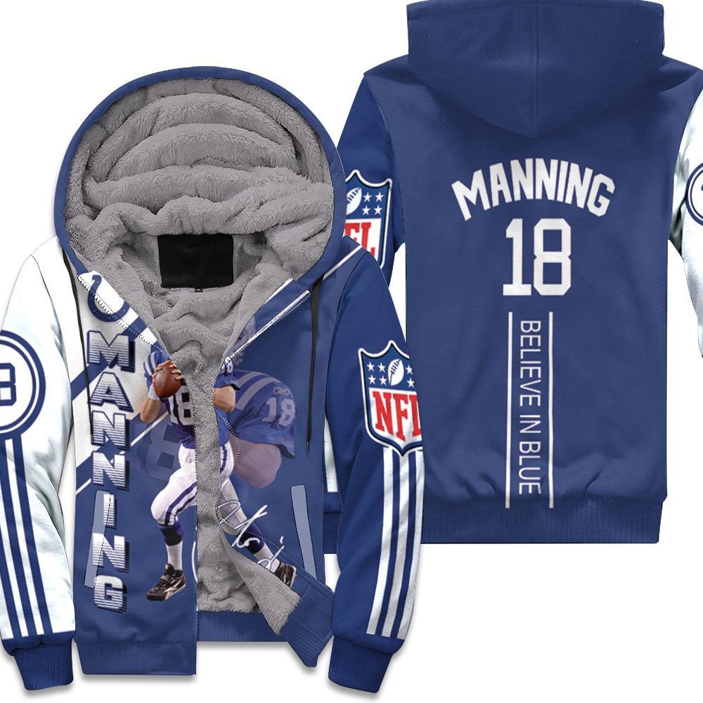 Colts Peyton Manning 3D Hoodie Unisex Fleece Hoodie - 777711c3a509 Colts Peyton Manning 3D Hoodie Unisex Fleece Hoodie - 777711c3a509