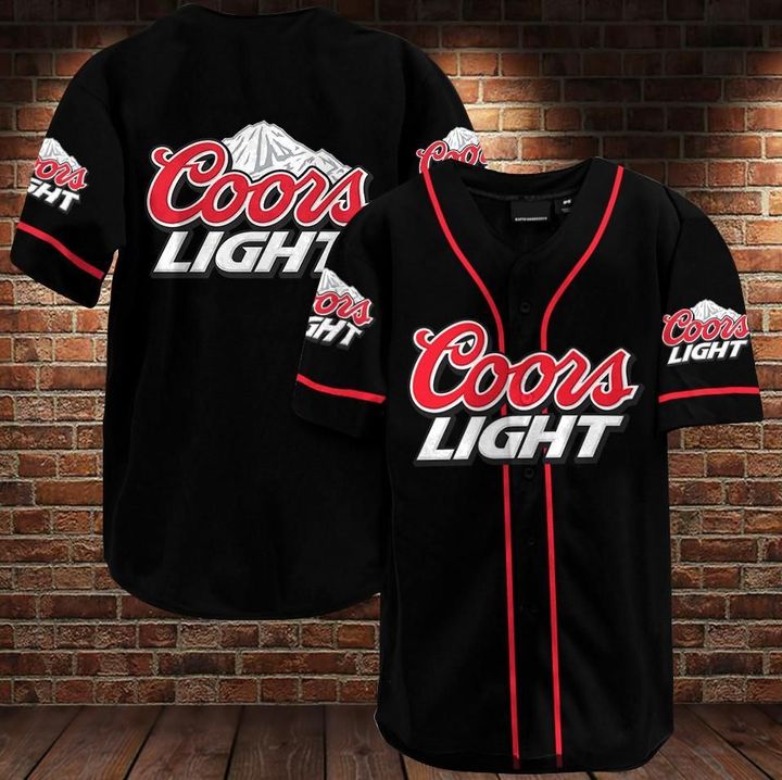 Coors Light Baseball Jersey Coors Light Baseball Jersey