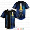 Corona Extra Flame Skull Baseball Jersey