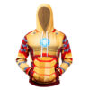 Costume Iron Man Battle Suit 3D Printed Hoodie/Zipper Hoodie - 3f639565e9e9