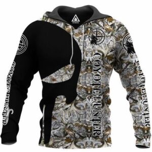 Coyote Hunter 3D Hoodie All Over Printed Hoodie - 82d3204c6f43