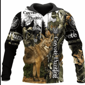 Coyote Hunting Camo 3D Hoodie For Men For Women All Over Printed Hoodie - 3a3069cd0db8