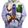 Crazy Pickle Rick Rick And Morty Pullover And Zippered Hoodies Custom 3D Graphic Printed 3D Hoodie All Over Print Hoodie For Men For Women - ab17badf8345