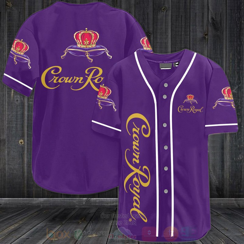 Crown Royal Baseball Jersey Shirt Crown Royal Baseball Jersey Shirt