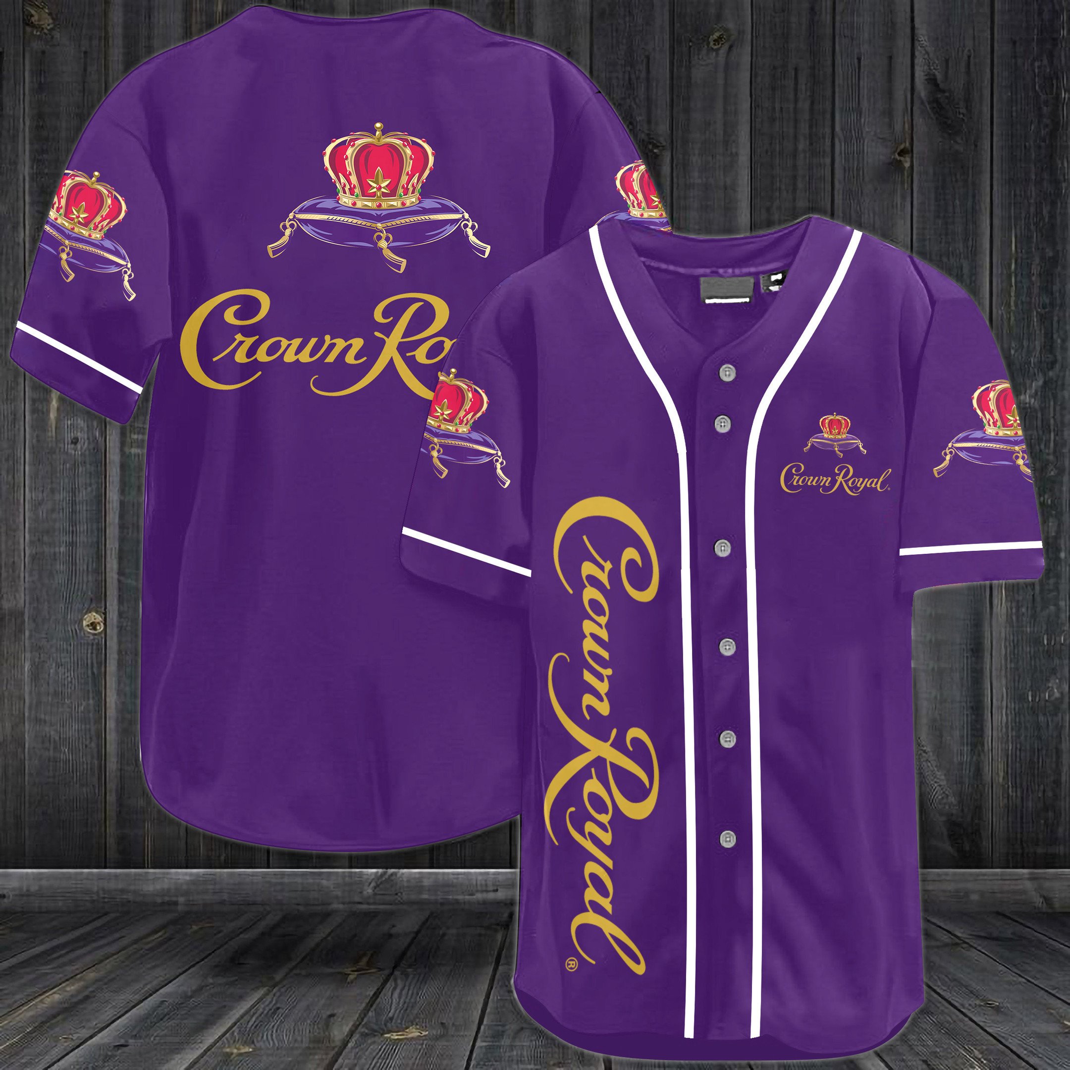 Crown Royal Baseball Jersey Crown Royal Baseball Jersey