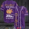 Crown Royal In My Veins Jesus In My Heart Baseball Jersey